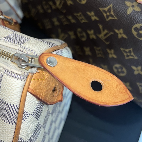 🤍 Louis Vuitton Speedy 25 Azur 🤍 - Picture 6 of 12